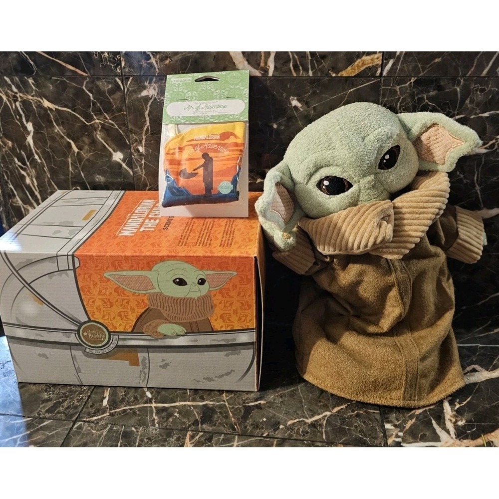 NEW Scentsy THE MANDALORIAN Buddy THE CHILD‎ With NEW Scent Pack in Box